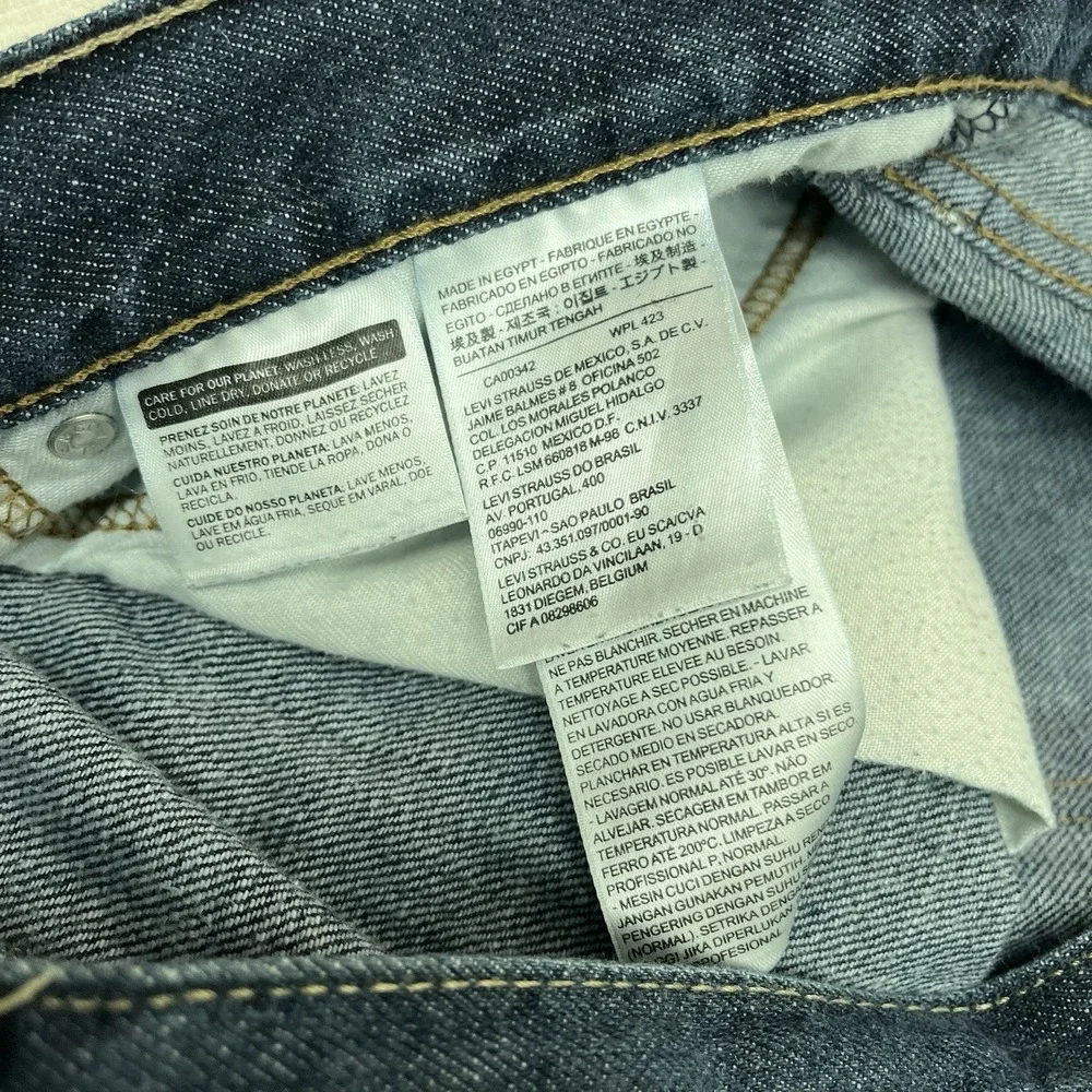LEVI'S JEANS Mens 36x30 (fit) 514 Levi Strauss Medium‎ Wash 100% Cotton Straight